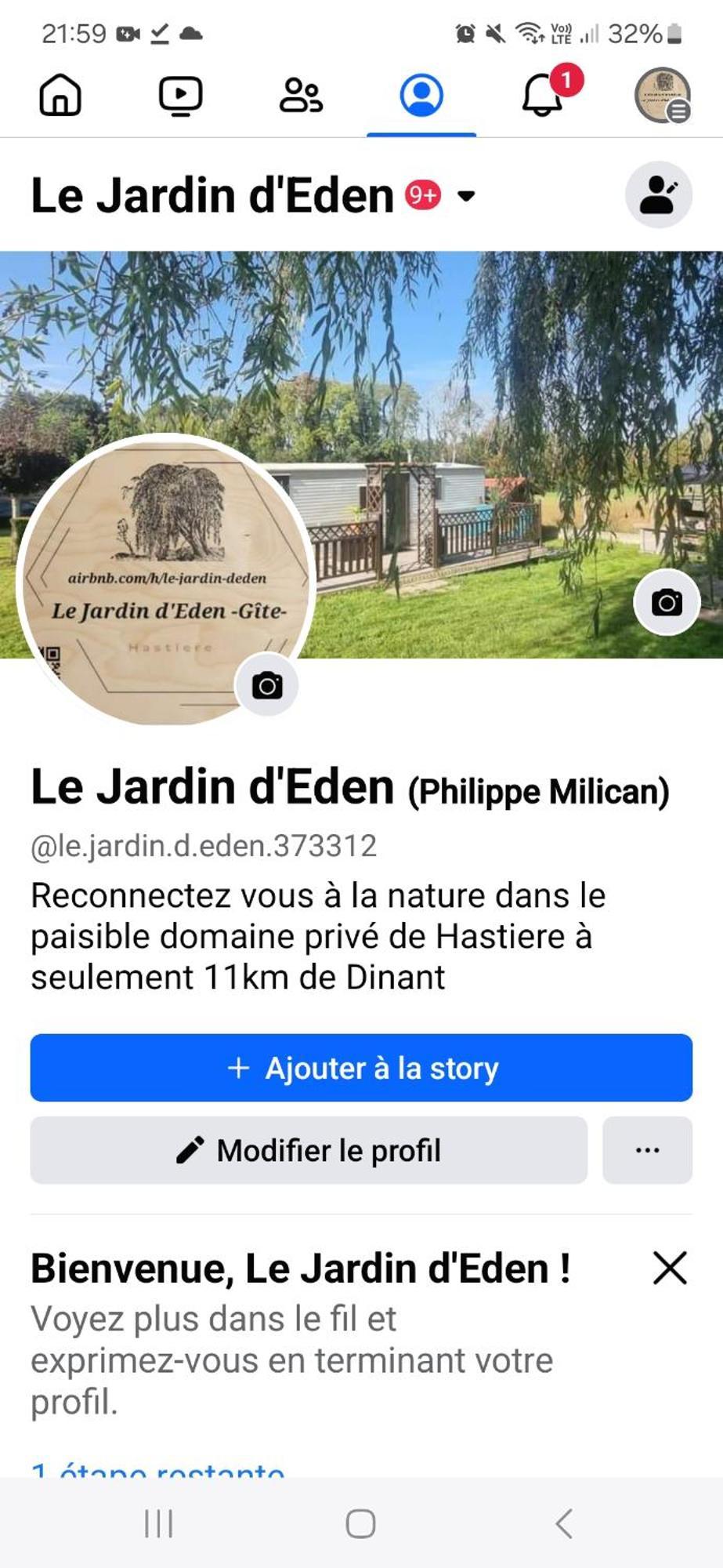 Au Jardin D'Eden Villa Hastiere-par-dela Kültér fotó